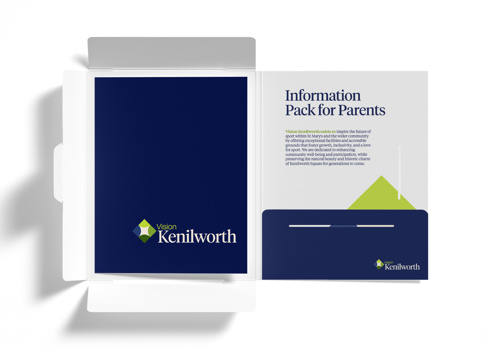 Vision Kenilworth — campaign website and printed information pack for St. Mary's College