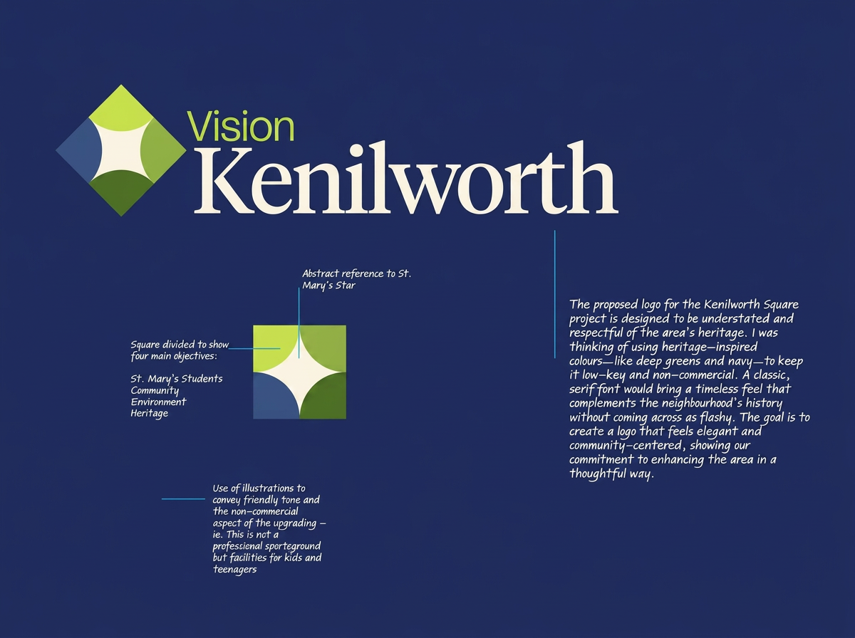 Vision Kenilworth — campaign website and printed information pack for St. Mary's College