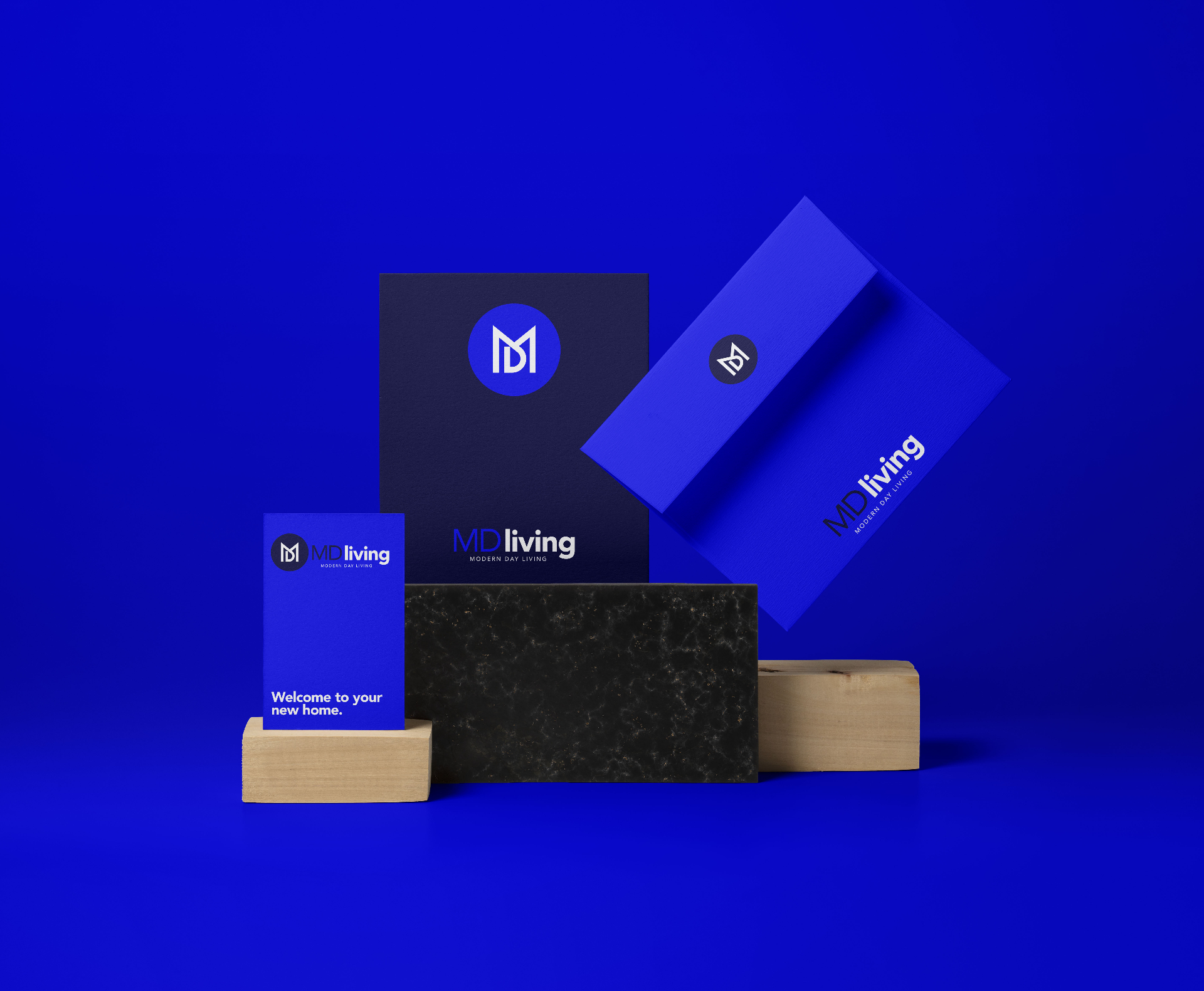 MD Property — logo, branding, website and graphics
