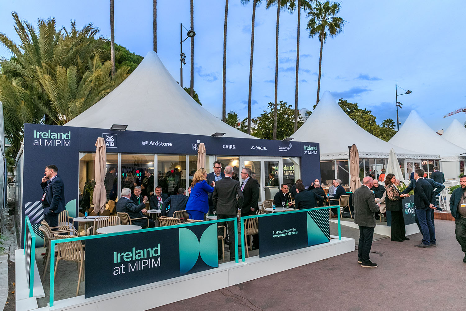 Ireland at MIPIM — branding, pavilion design and website for Invoke