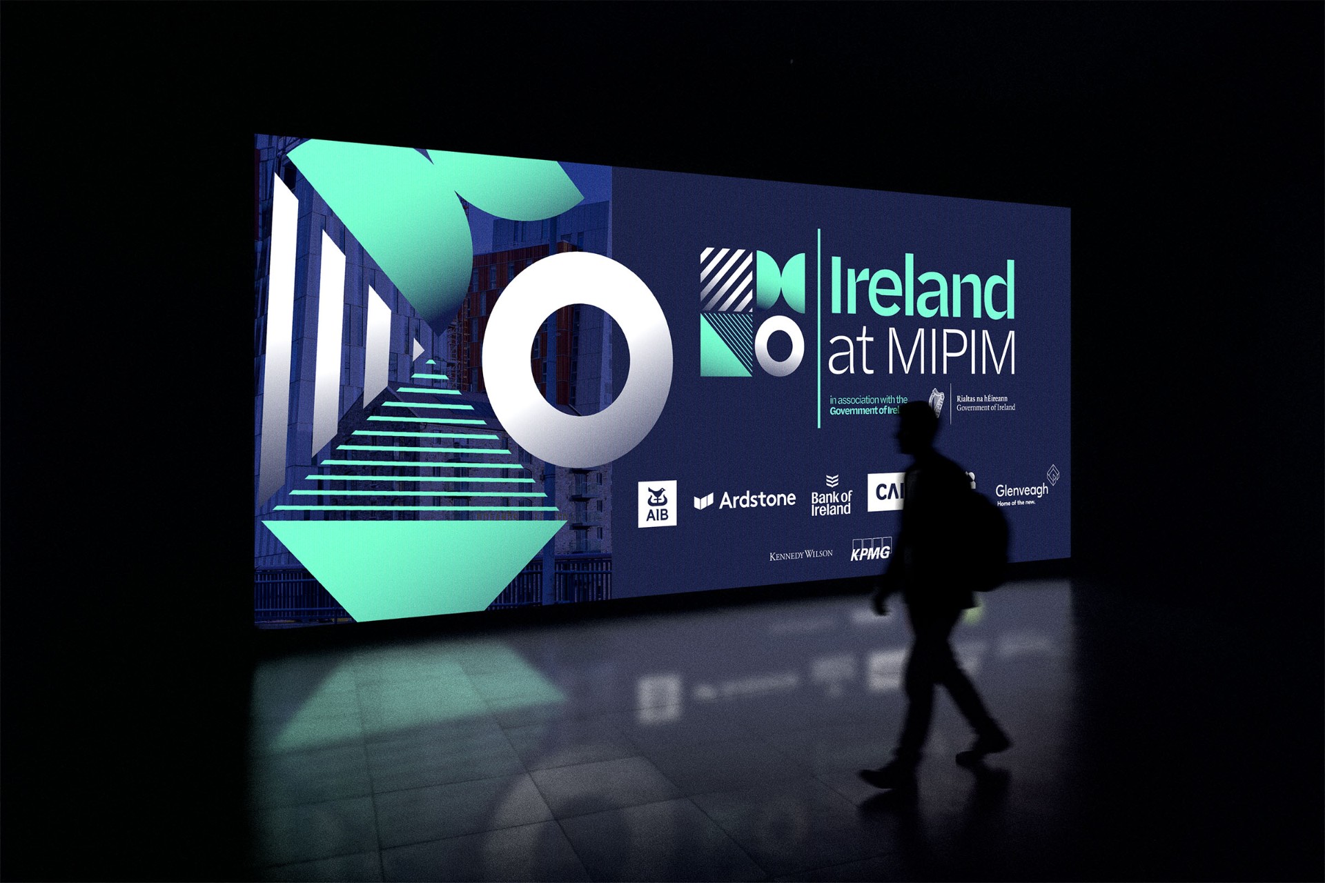 Ireland at MIPIM — branding, pavilion design and website for Invoke