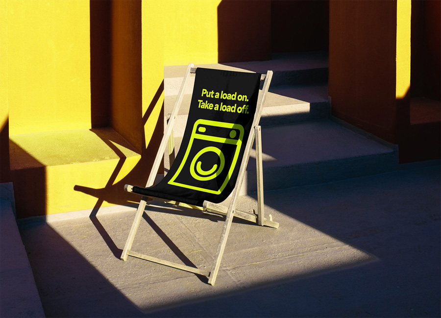 Sorted laundry — branding, campaign, signage and digital